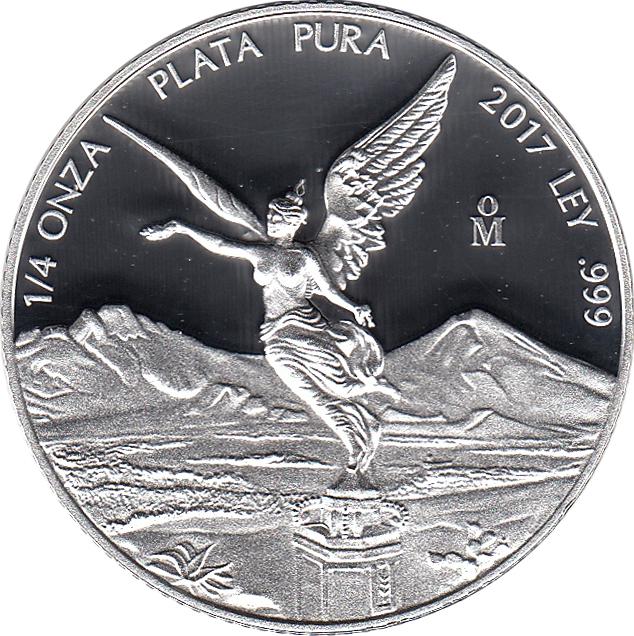 Coin ¼ Onza "Libertad" (Silver Bullion Coinage) México undefined