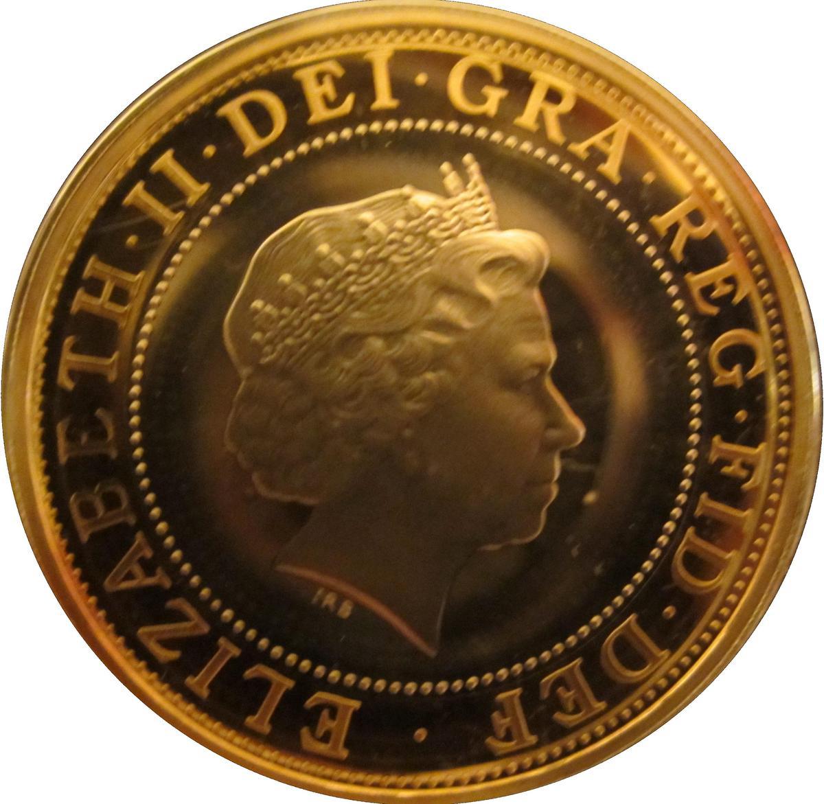 Coin 2 Pounds - Elizabeth II (DNA Double Helix; Silver Proof) Reino Unido undefined