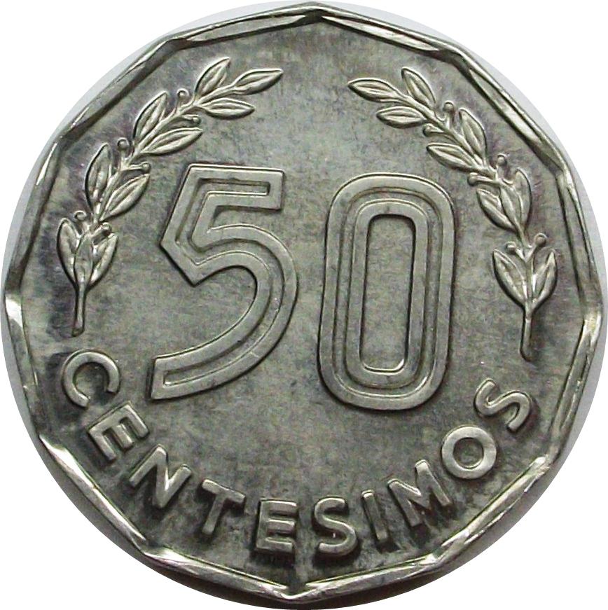 Coin 50 Centésimos (Pattern) Uruguai undefined