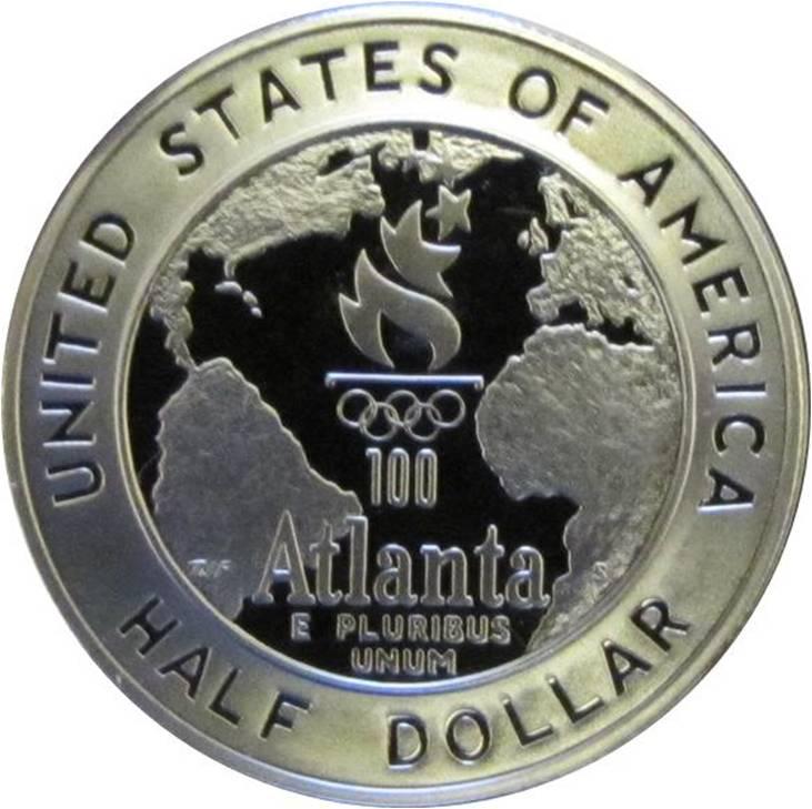 Coin ½ Dollar (Atlanta Olympics - Baseball) Estados Unidos undefined