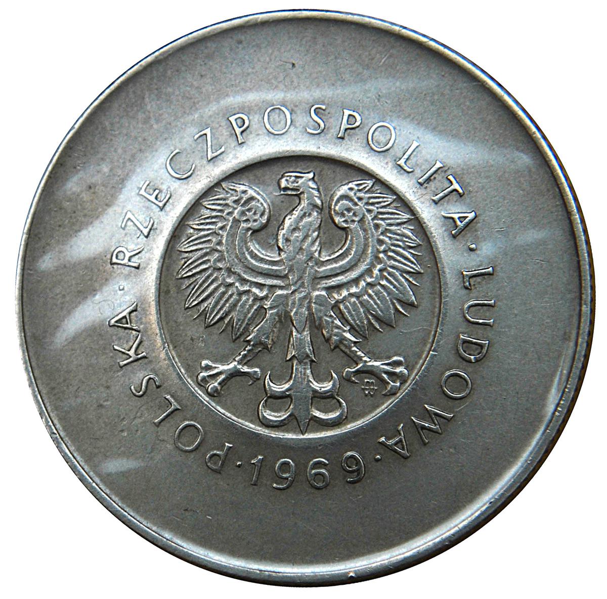 Coin 10 Złotych (25 Years of People's Republic of Poland) Polônia undefined