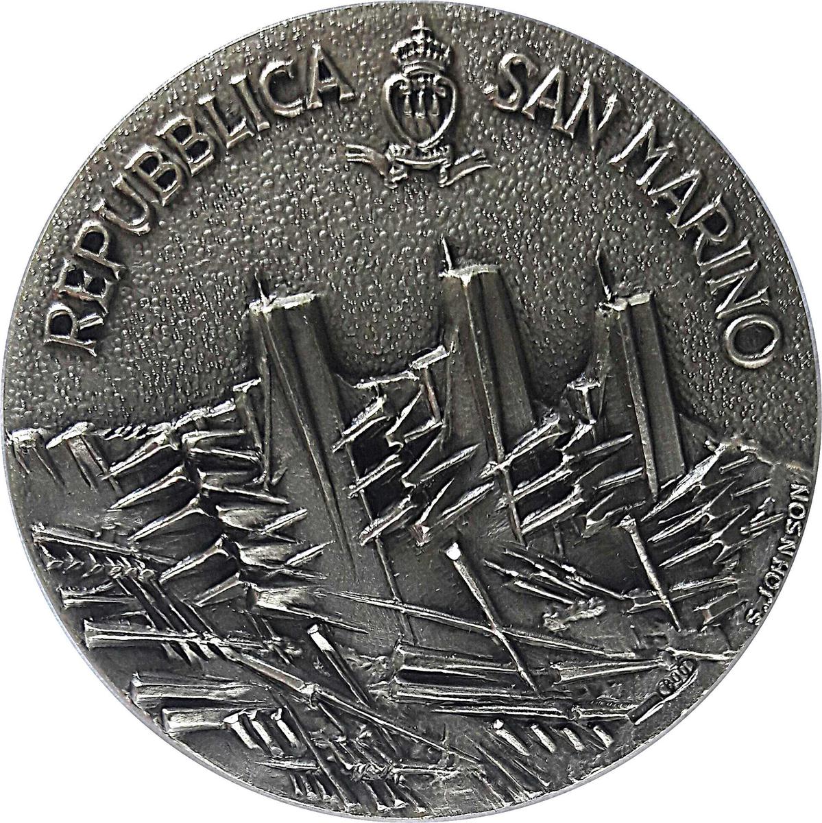 Coin Medal - President Francesco Cossiga's visit to San Marino on 11-12 June 1990 San Marino undefined