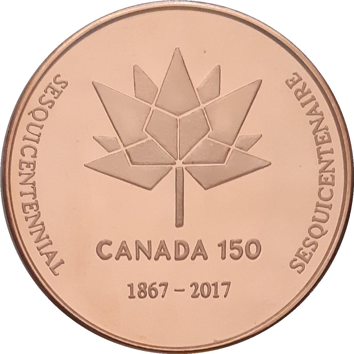Coin Medal - Ontario Numismatic Association (Canada 150) Canadá undefined
