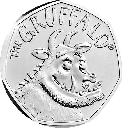 Coin 50 Pence - Elizabeth II (5th Portrait; The Gruffalo) Reino Unido undefined