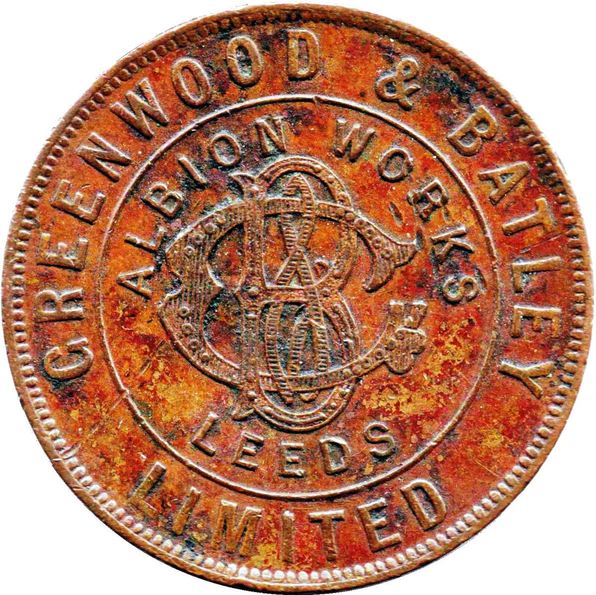 Coin Greenwood & Batley Ltd Token Índia undefined