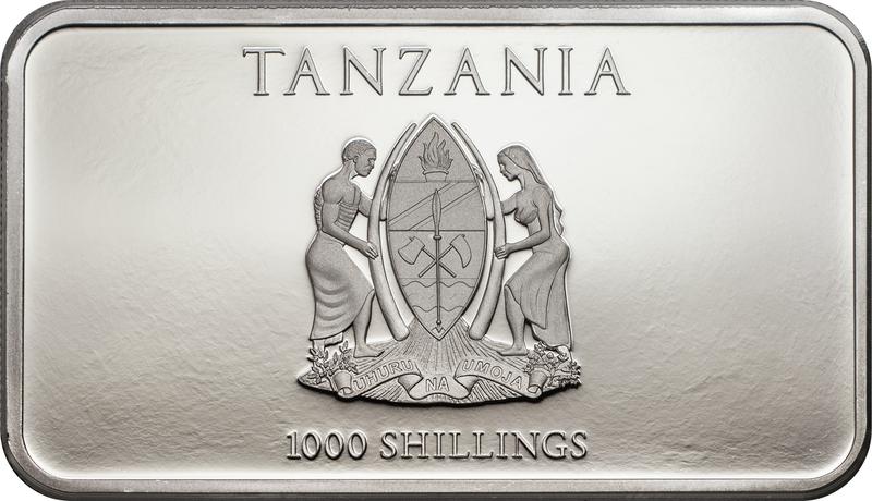 Coin [object Object] Tanzânia obverse
