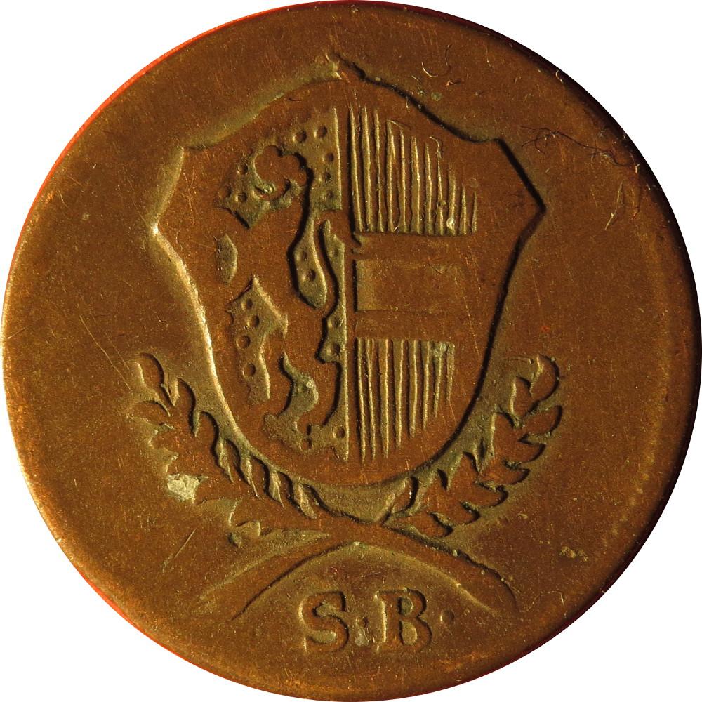 Coin 2 Pfennig - Hieronymus von Colloredo áustria undefined