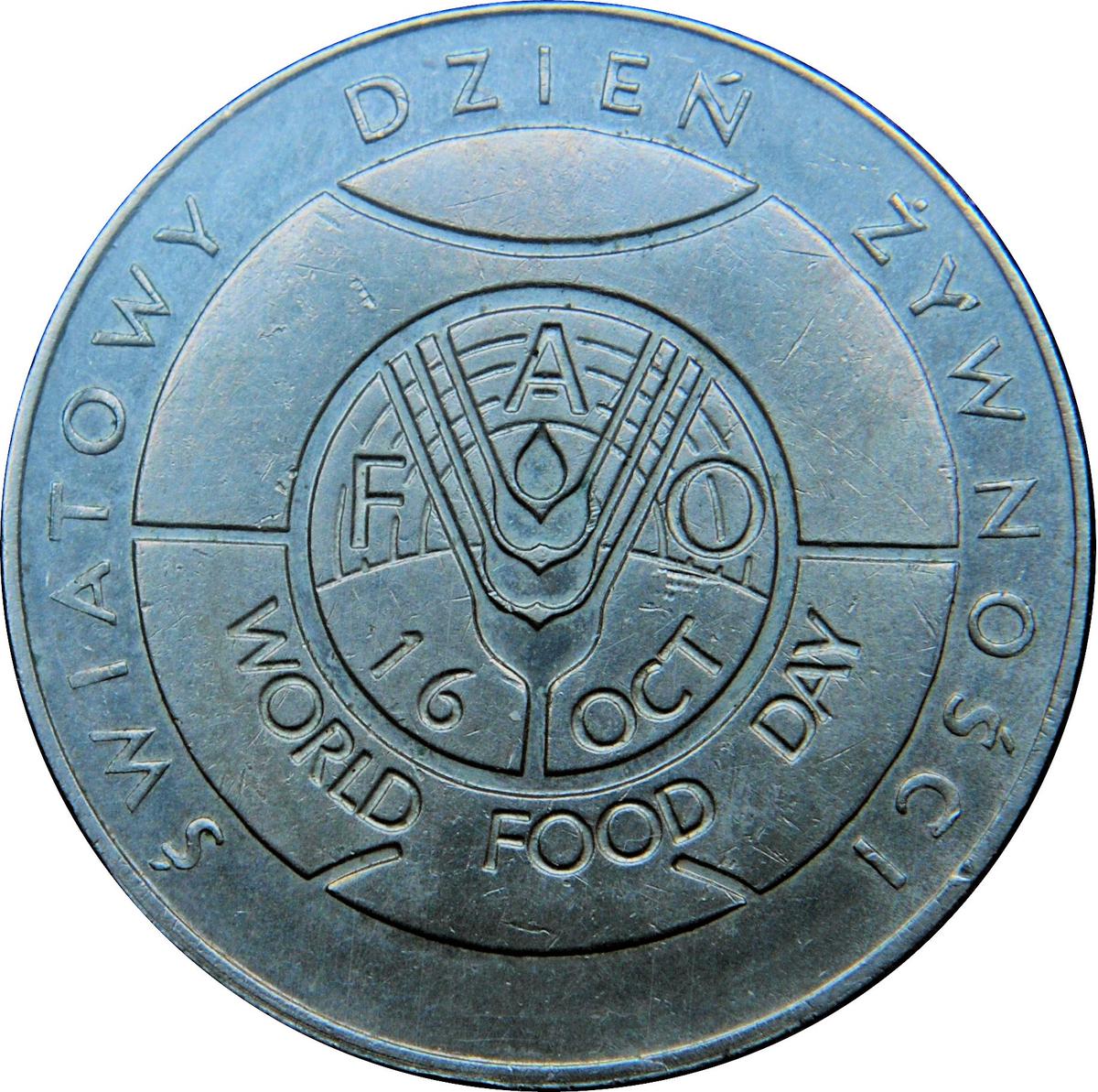 Coin 50 Złotych (FAO - World Food Day) Polônia undefined