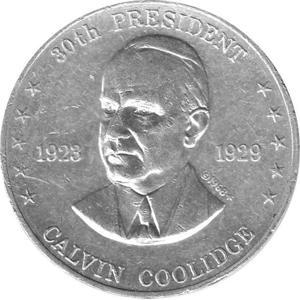 Coin Token - Shell's Mr. President Coin Game (Calvin Coolidge) Estados Unidos undefined