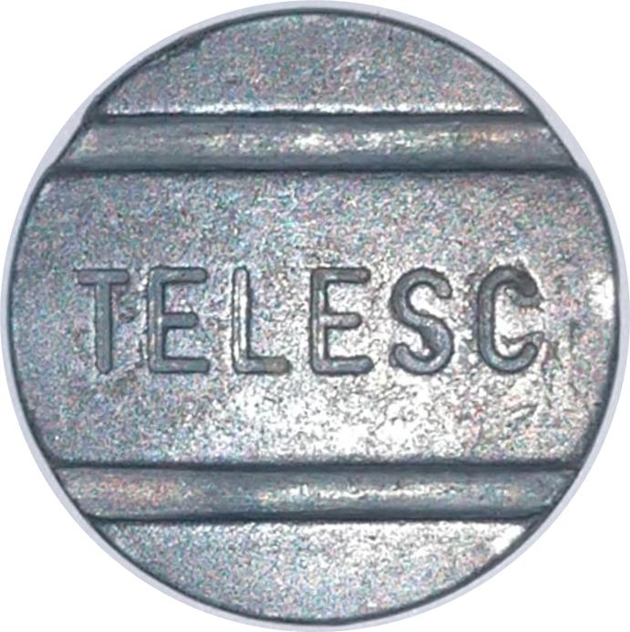 Coin Telephone Token - TELESC (Santa Catarina State Local Call) Brasil undefined
