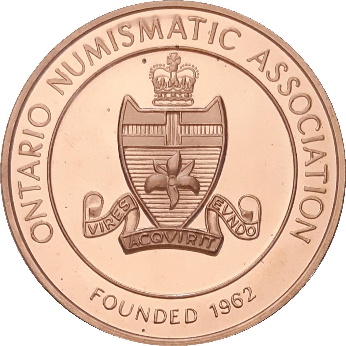 Coin Medal - Ontario Numismatic Association Convention 2018 (Kitchener, Ontario) Canadá undefined