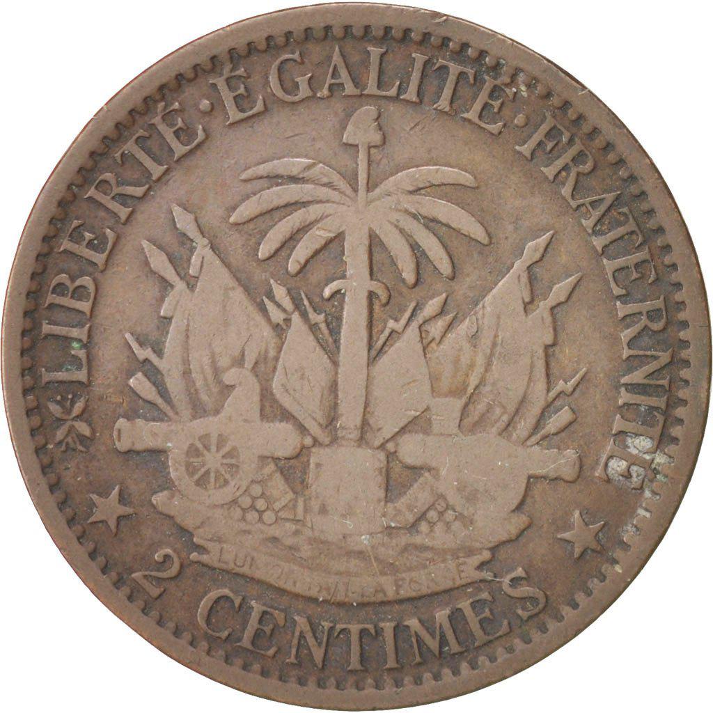 Coin 2 Centimes Haiti undefined