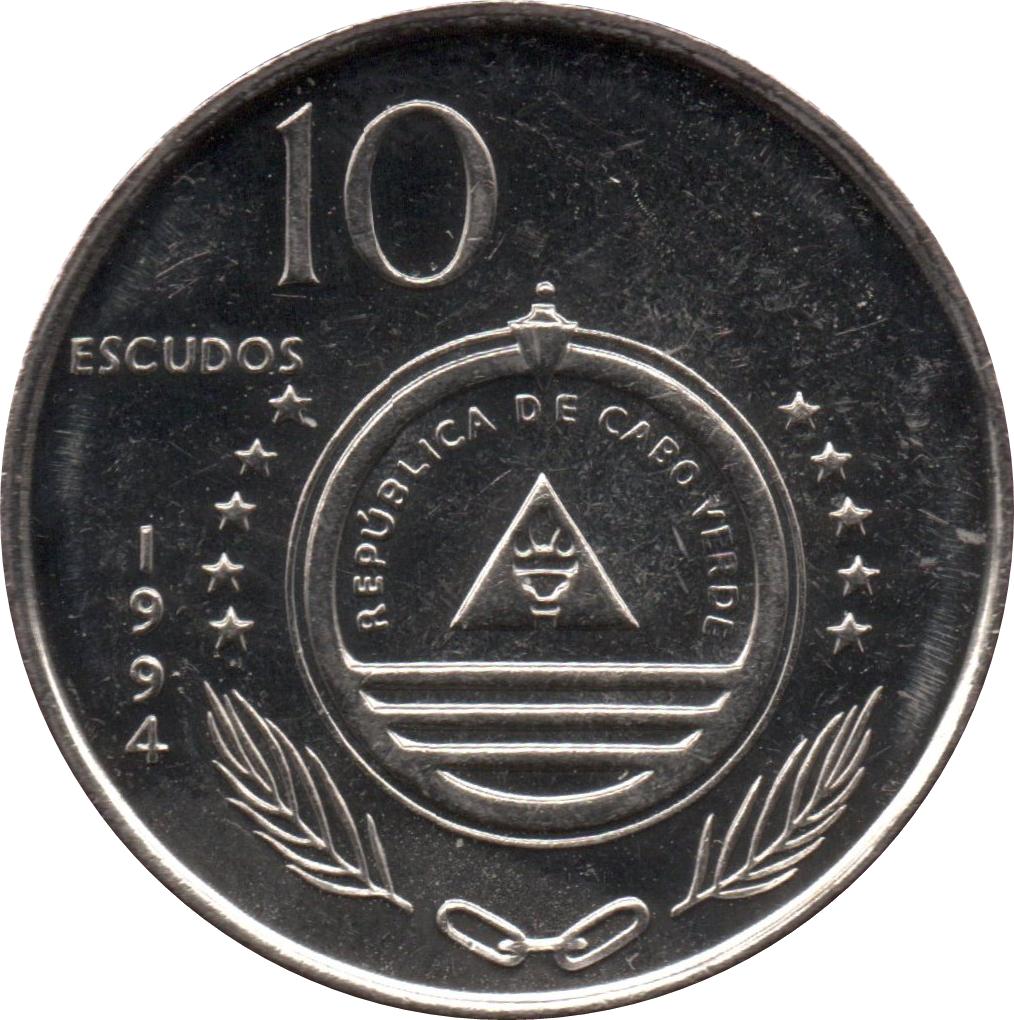Coin 10 Escudos Cabo Verde undefined