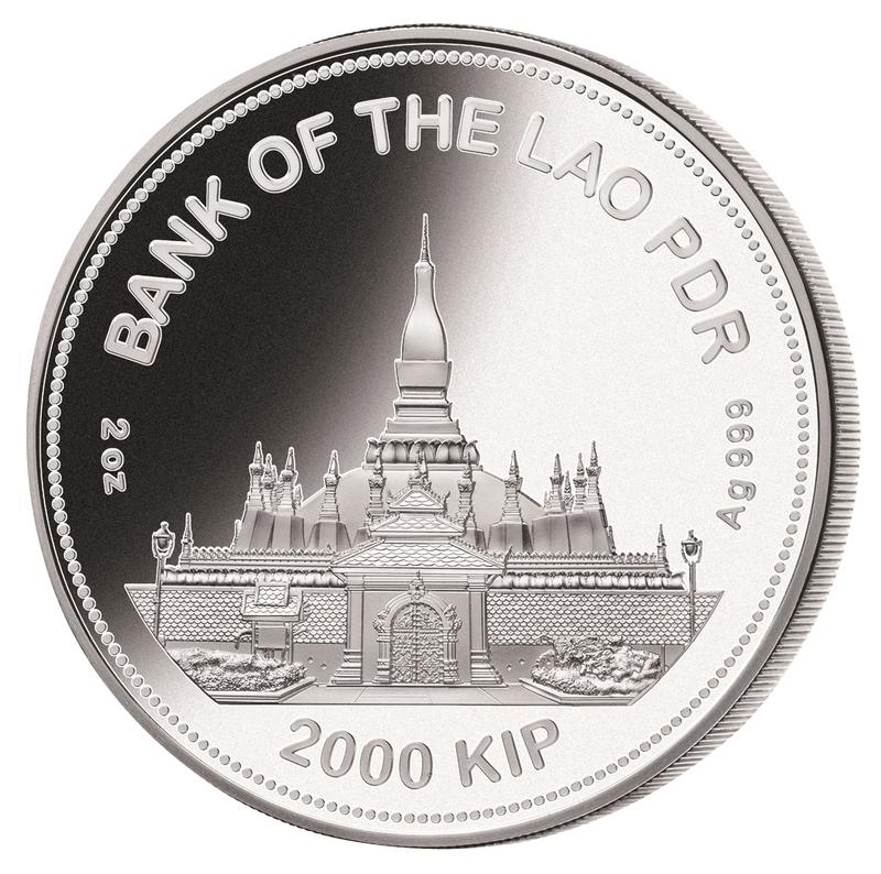 Coin [object Object] Laos obverse