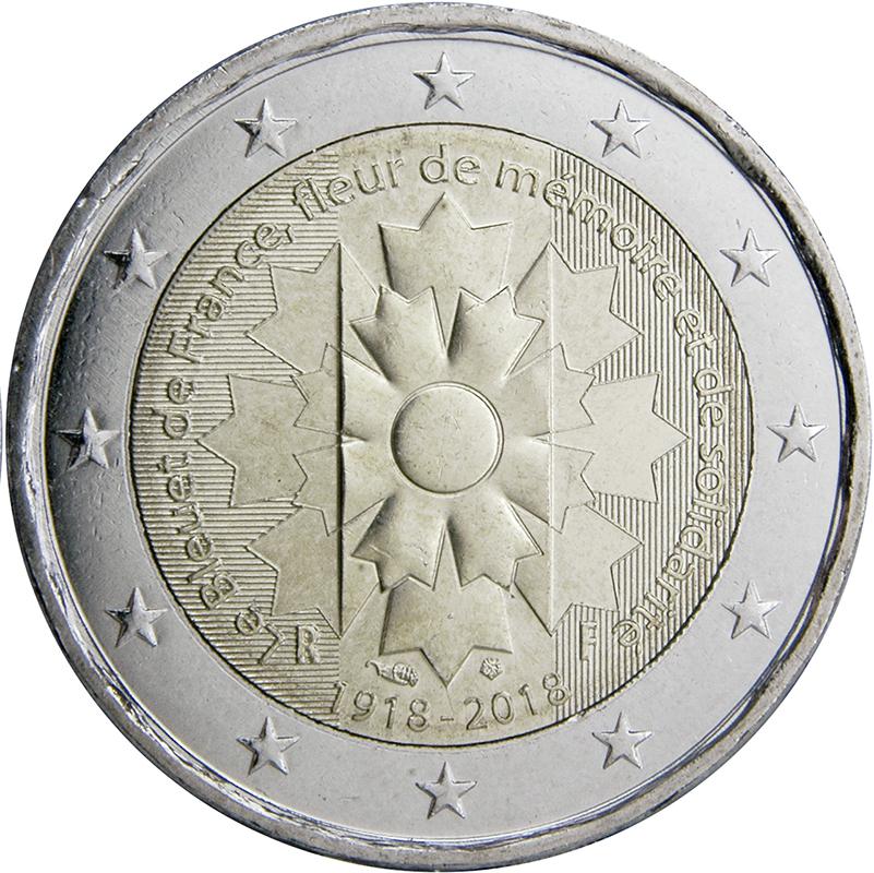 Coin 2 Euro (Bleuet de France) França undefined