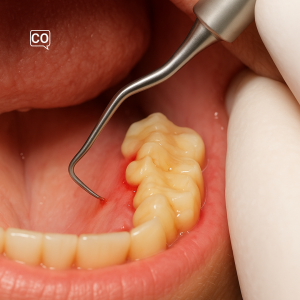 De wortelkanaalbehandeling