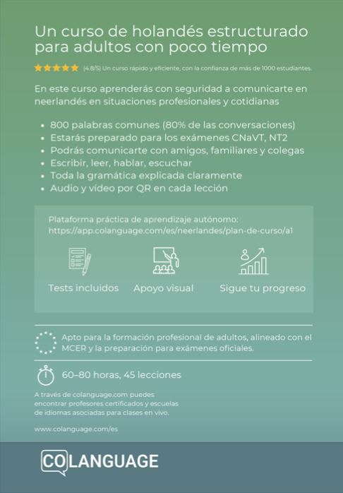 Aprender neerlandés para principiantes - Curso A1 completo con audio