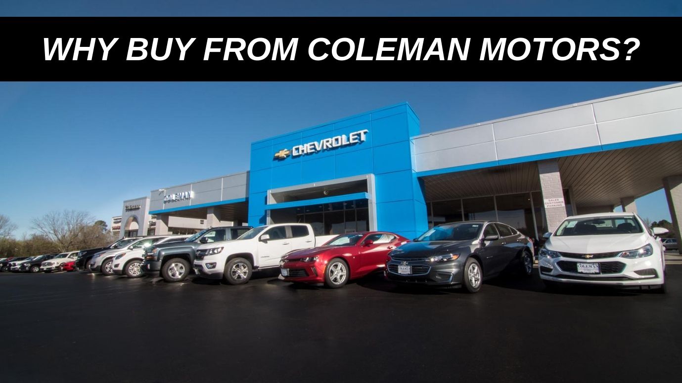 Why Buy From Coleman