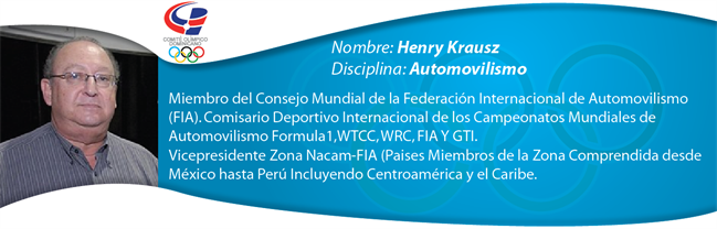 Henry Krausz - Automovilismo