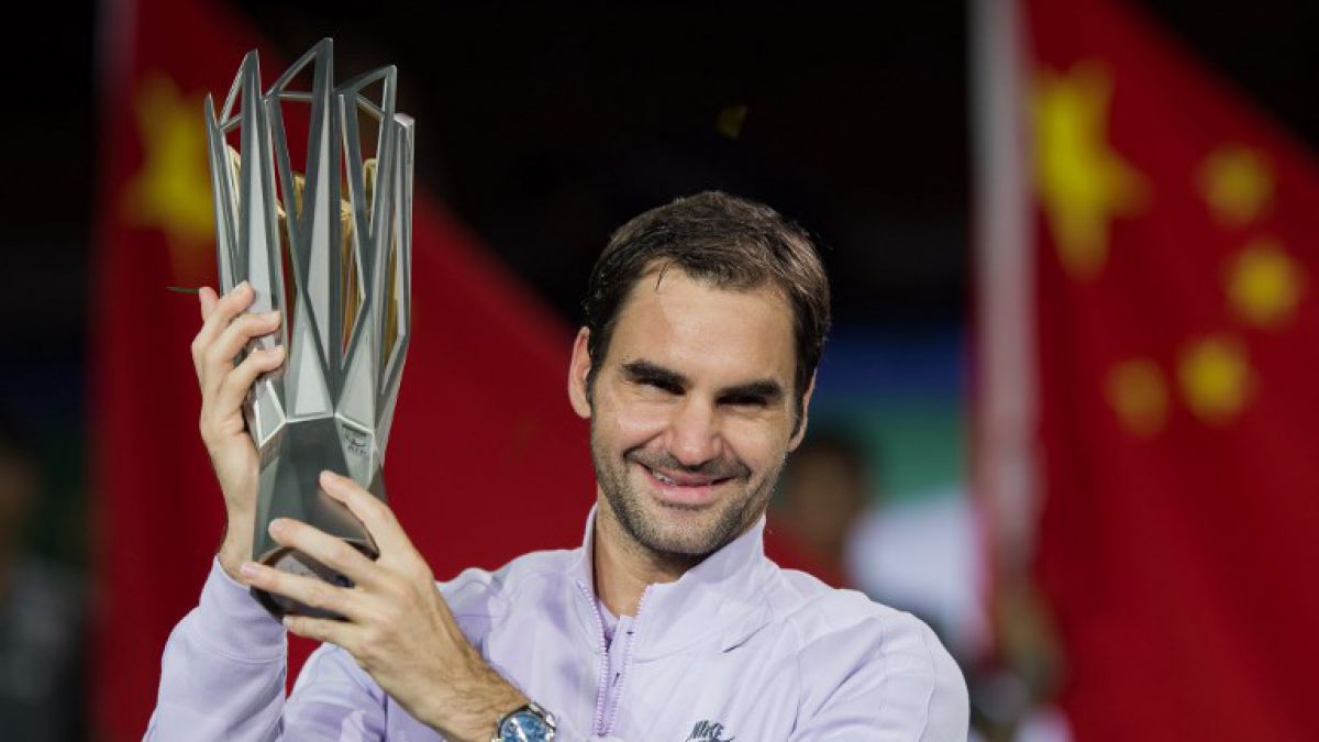Roger Federer frustró a Rafael Nadal y es el campeón de Shanghai