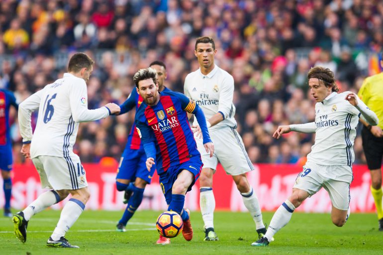 Cristiano y Messi en once ideal de L'Équipe