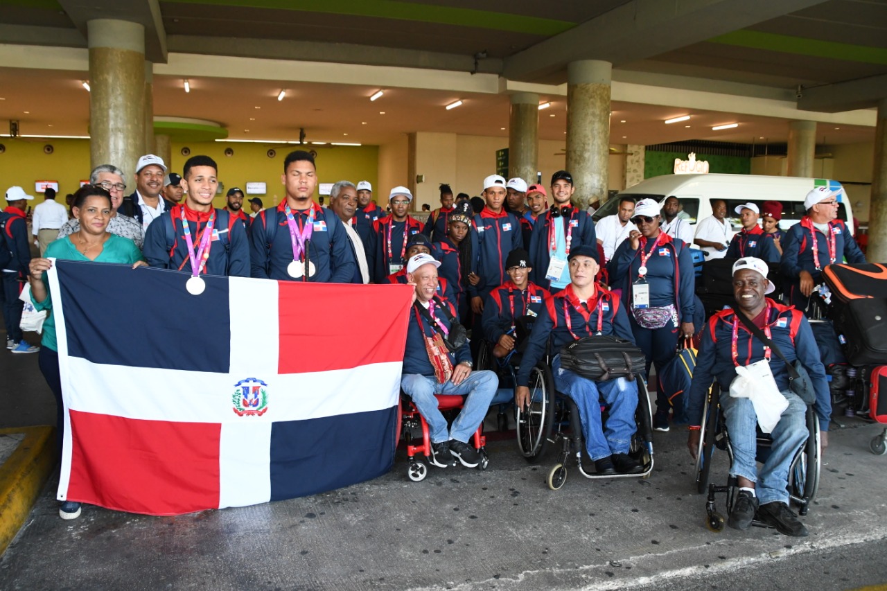 Delegación dominicana de Para atletas retorna al país luego de su actuación en Lima