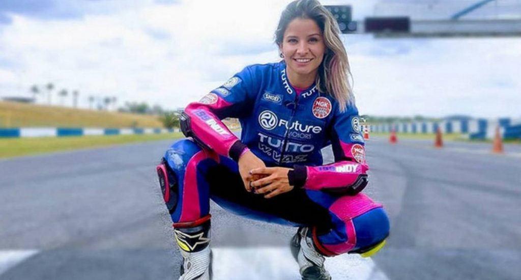 Muere piloto dominicana Indiana Muñoz en carrera de SuperBike