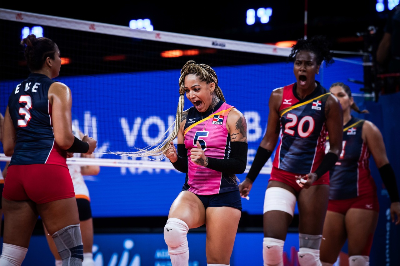 Voleibol RD domina a Países Bajos en Liga de Naciones