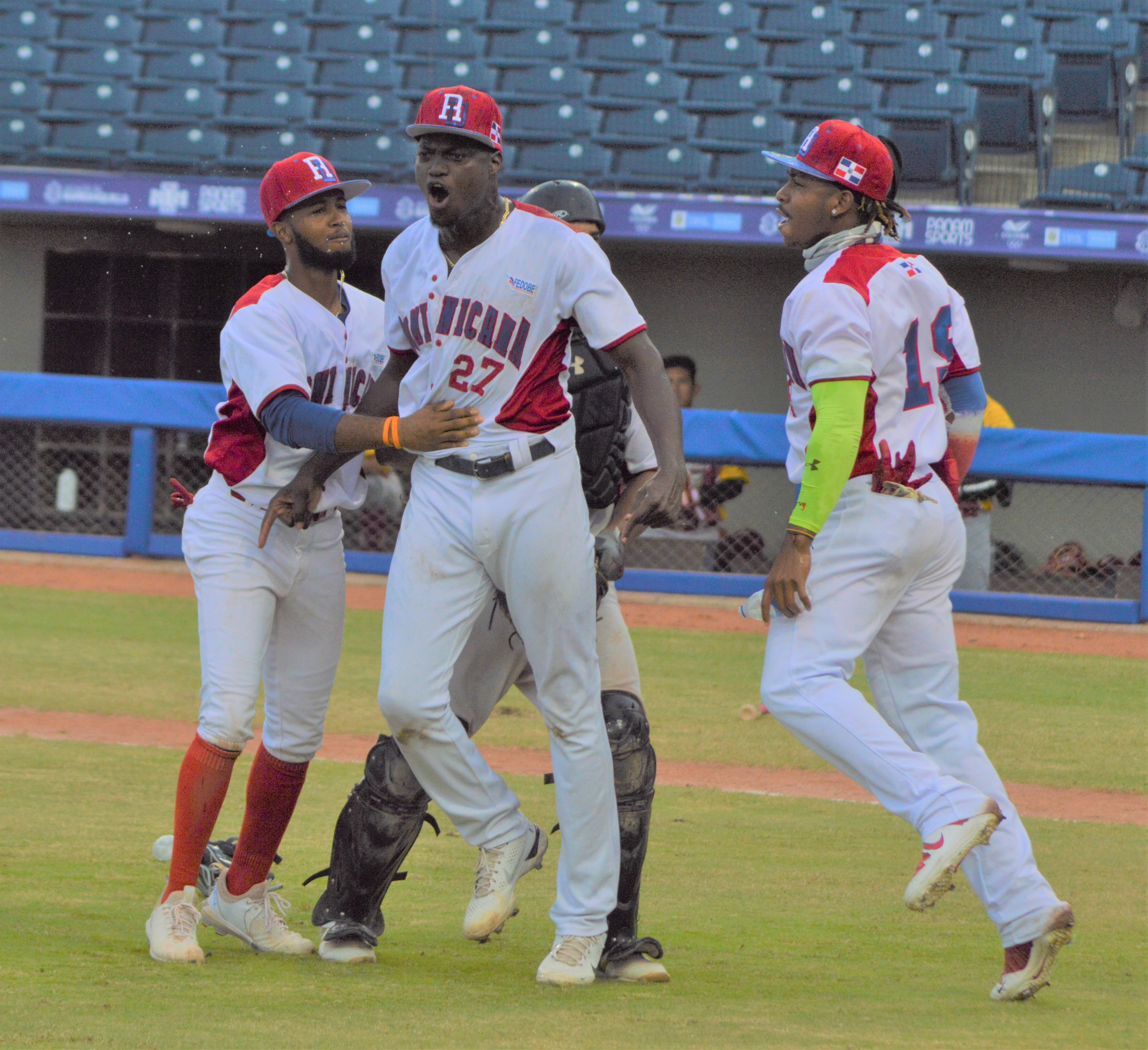 RD Béisbol  a la final de Panam Junior; vence 2-1 a Venezuela