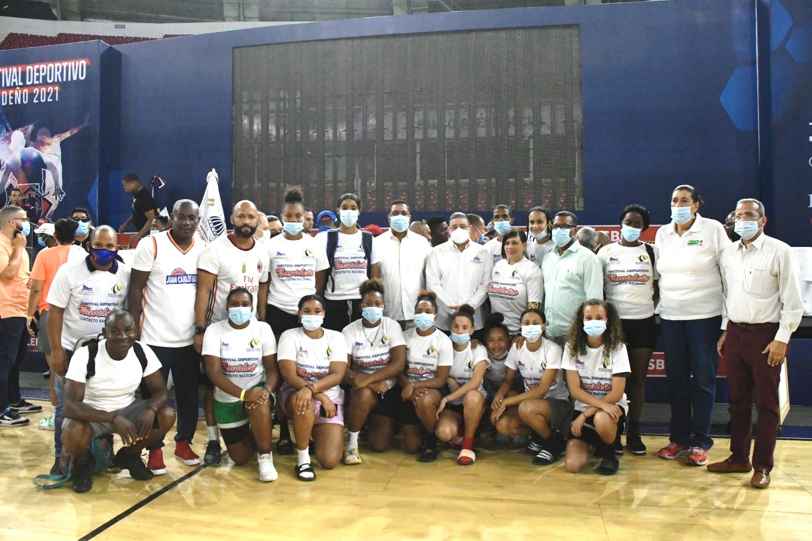 Zona Metropolitana se corona en baloncesto y en el voleibol del Festival Deportivo Navideño 2021