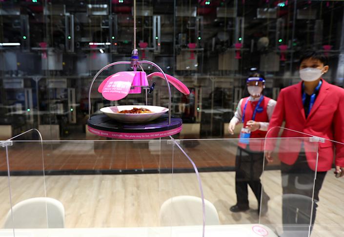 Robots harán arroz y hamburguesas Juegos Olímpicos de Invierno