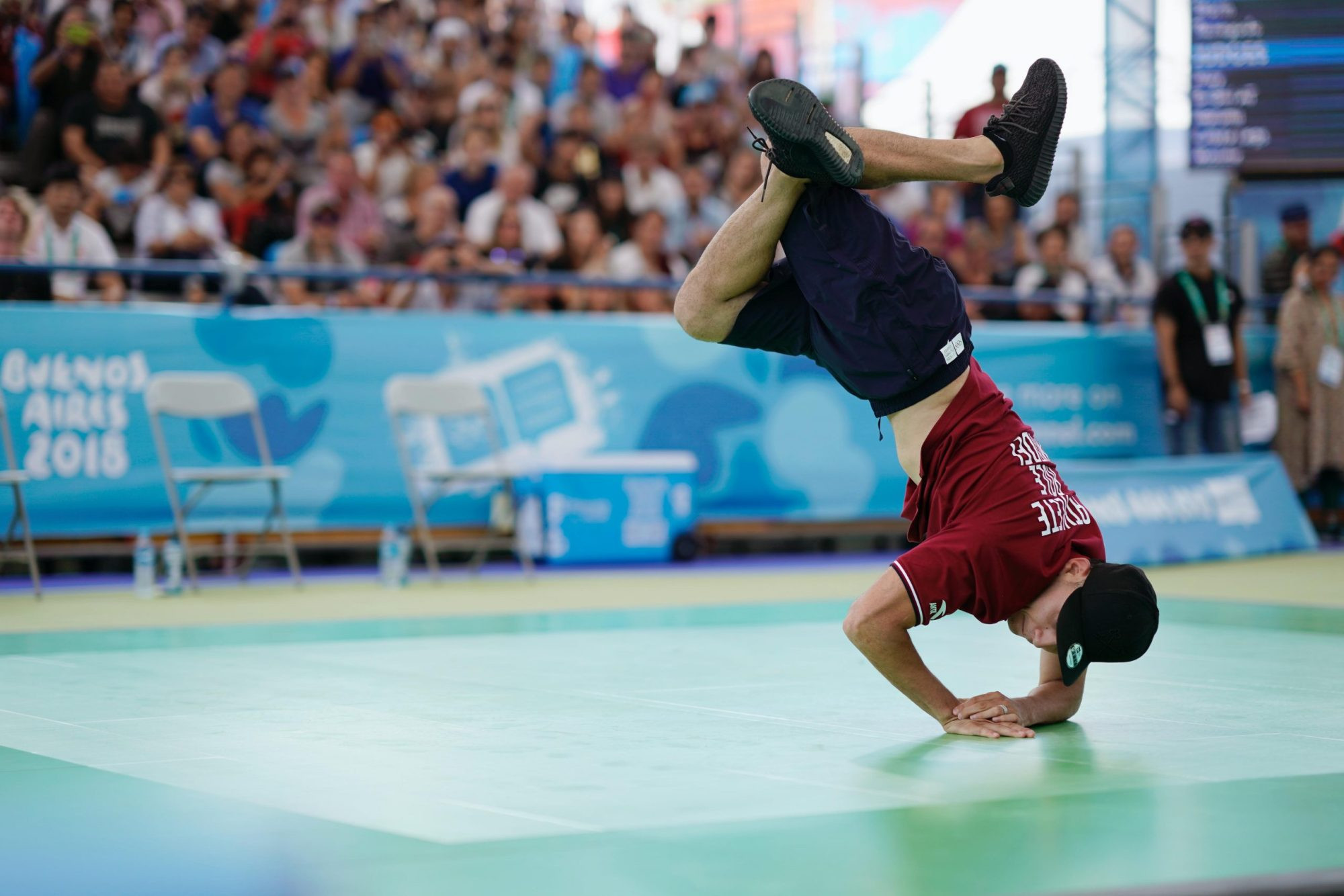 Olympics break dancing