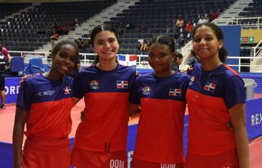 Equipo femenino U-15 gana oro campeonato del Caribe Tenis Mesa