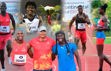 Dominicanos tras medallas y boletos al Mundial de Atletismo