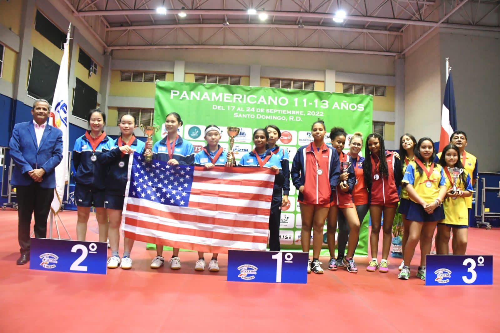 USA and Puerto Rico share the golds in team Panam table tennis Archysport