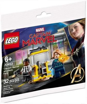 Captain Marvel and Nick Fury