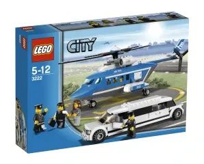 Helicopter and Limousine