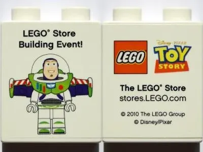 40066pb380 Promotional Buzz Lightyear Duplo Brick