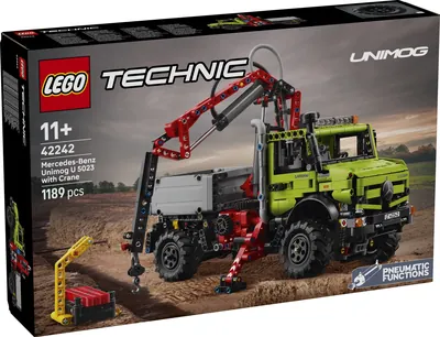 Mercedes-Benz Unimog U 5023 with Crane
