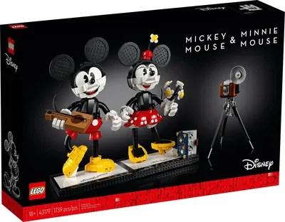 Mickey Mouse & Minnie Mouse Buildable Characters