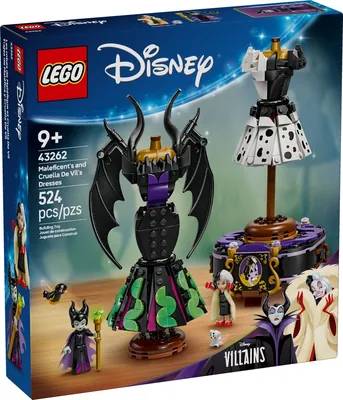 Maleficent's and Cruella De Vil's Dresses