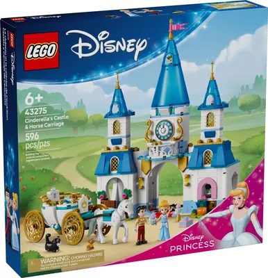 Cinderella's Castle & Horse Carriage