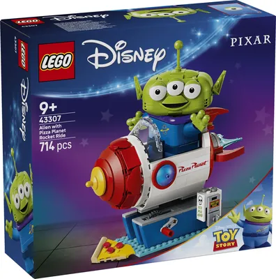 Alien with Pizza Planet Rocket Ride