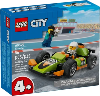 Green Race Car