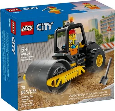 Construction Steamroller