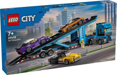 Car Transporter Truck with Sports Cars