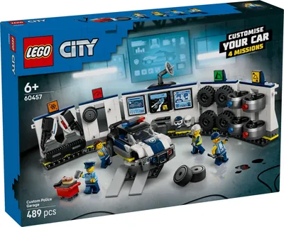 Custom Police Car Garage