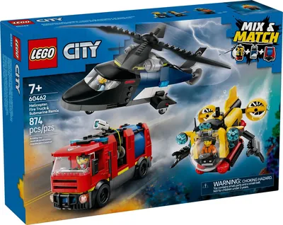 Helicopter, Fire Truck & Submarine Remix