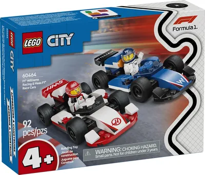 F1® Williams Racing & Haas F1® Race Cars
