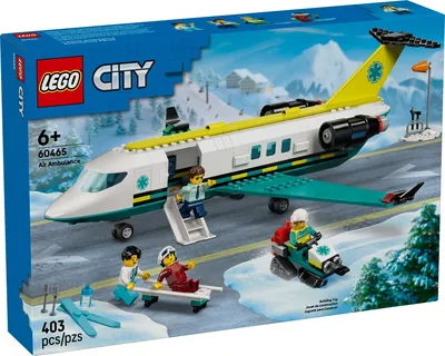 Emergency Air Ambulance Airplane